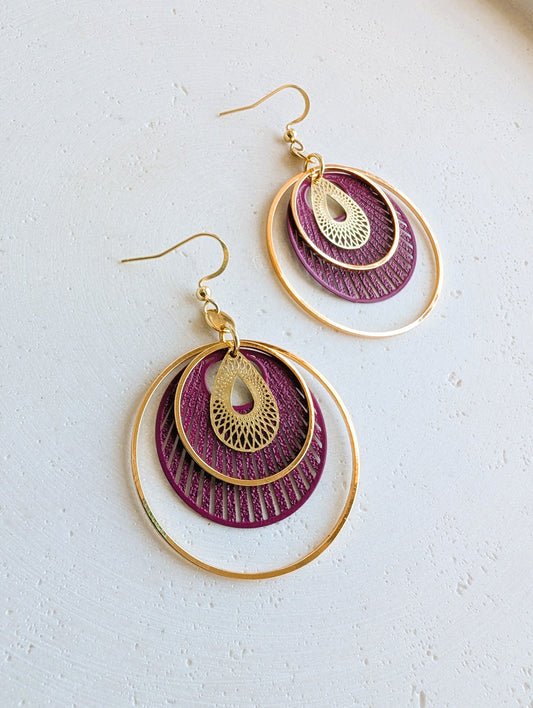 Boucles d'oreilles Aurora - 3 variantes