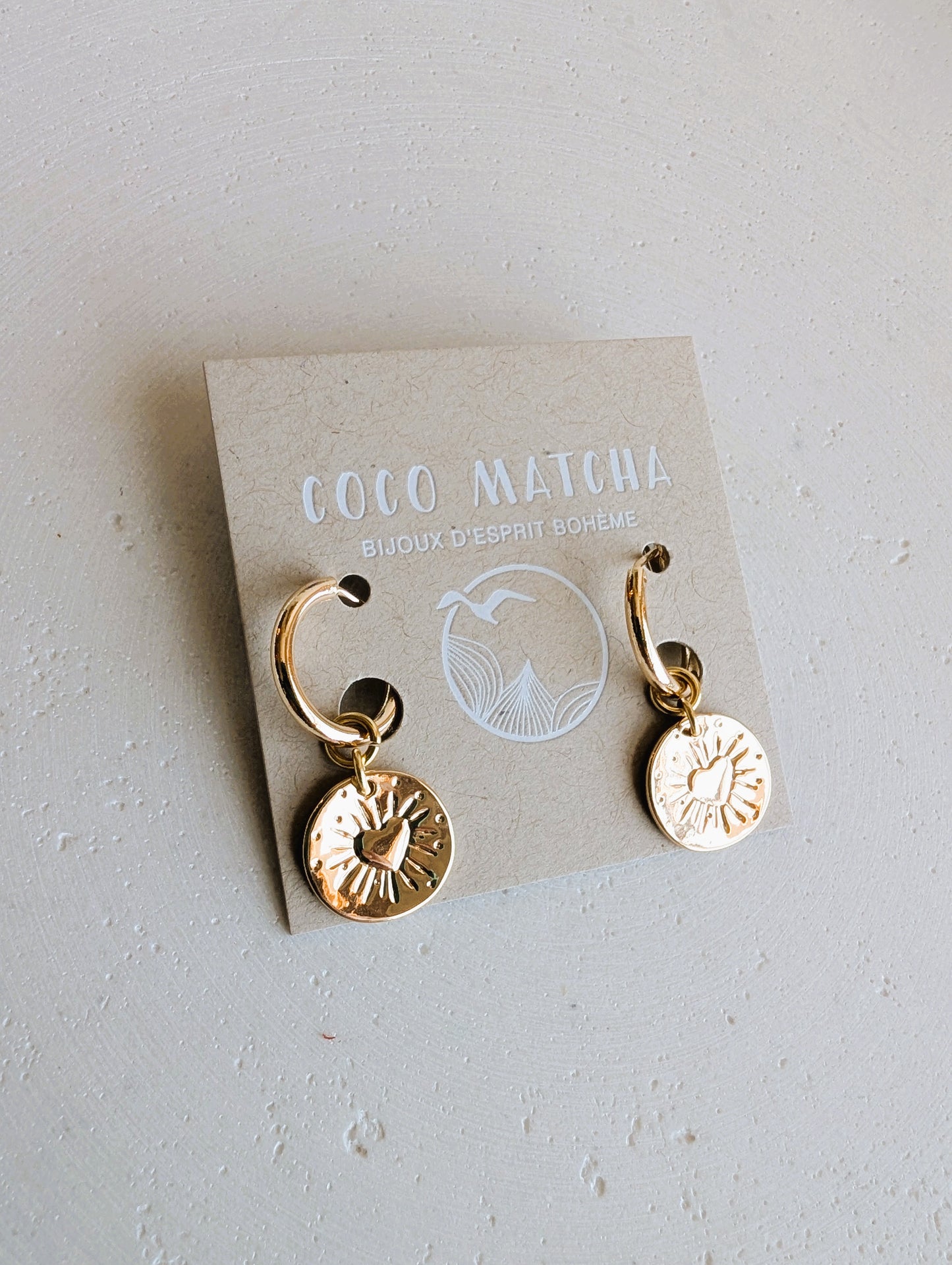 Boucles d'oreilles Heartbeat