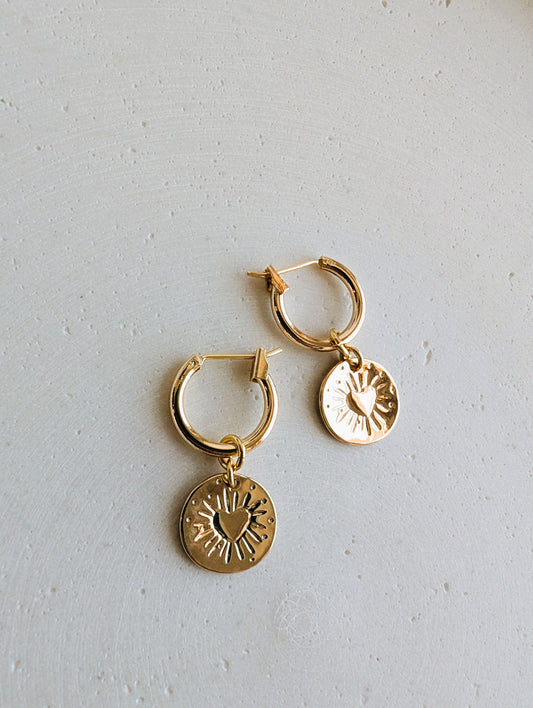 Boucles d'oreilles Heartbeat