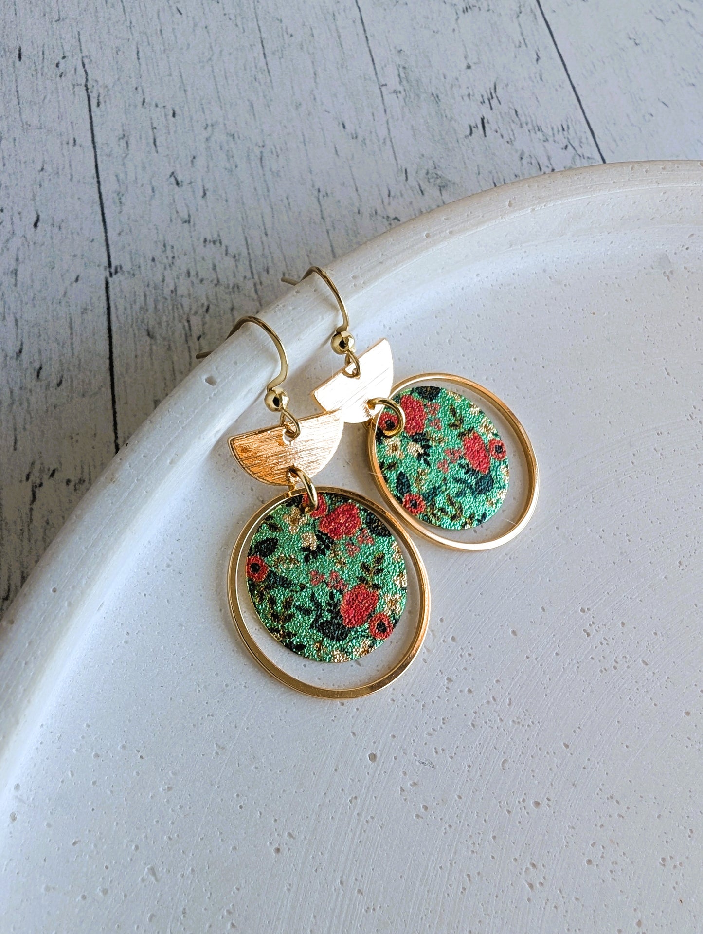 Boucles d'oreilles Minty