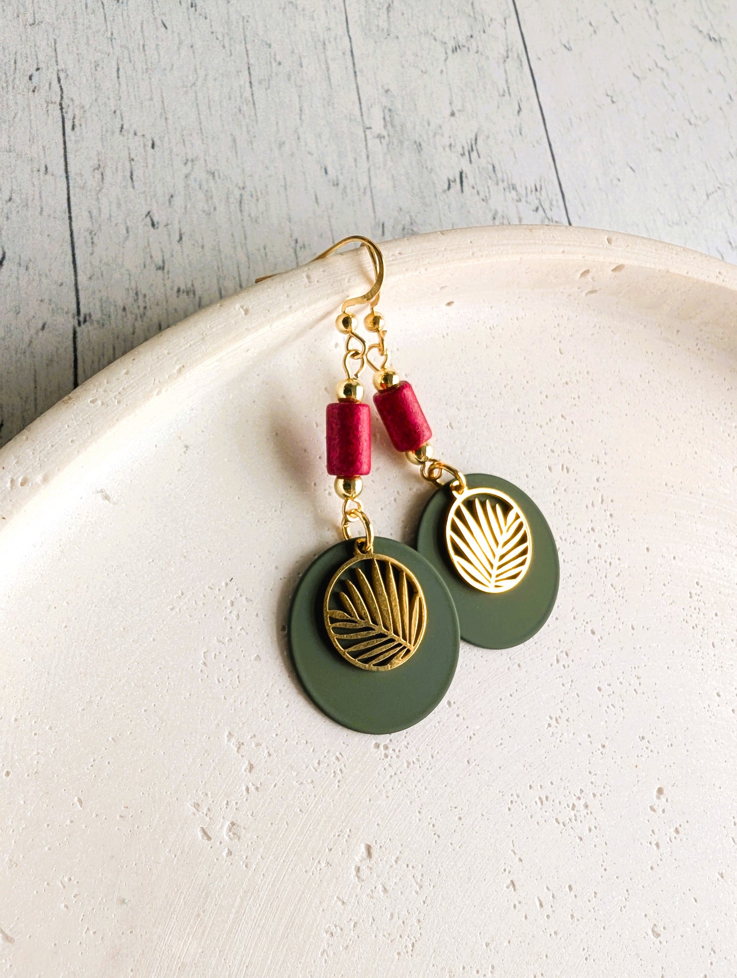 Boucles d'oreilles Tropical