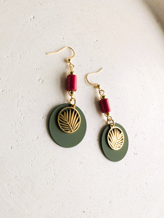 Boucles d'oreilles Tropical