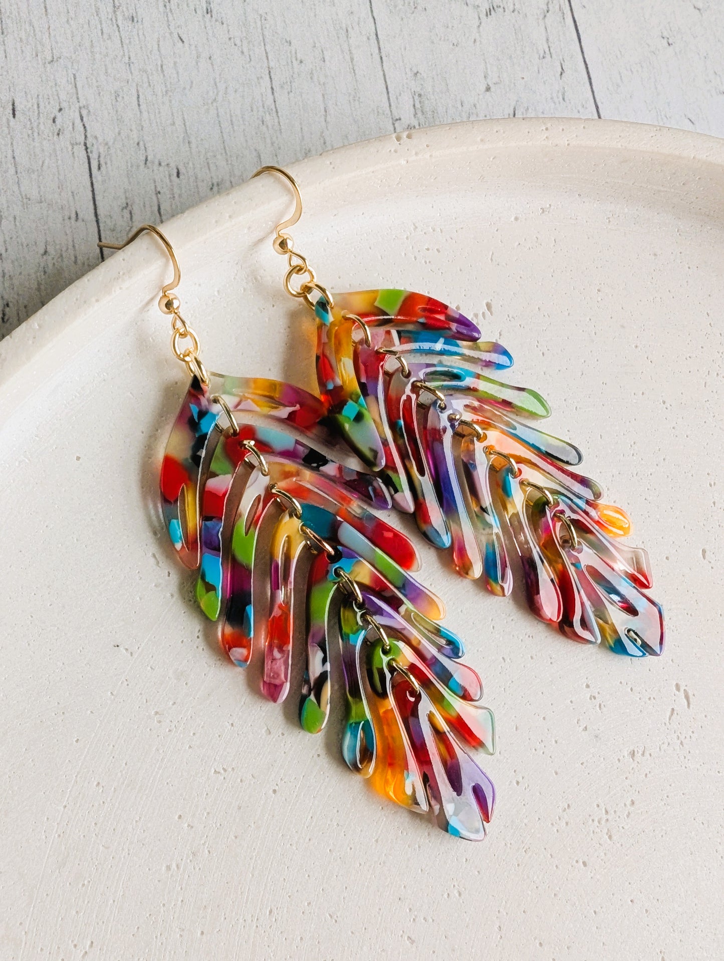 Boucles d'oreilles Carnaval