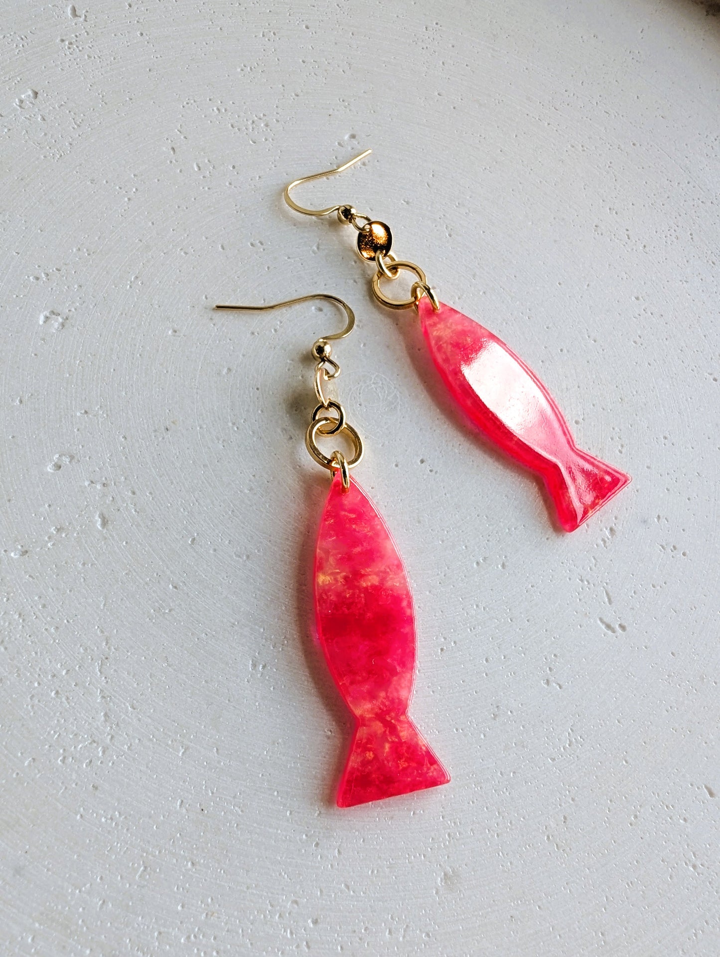 Boucles d'oreilles Sardine