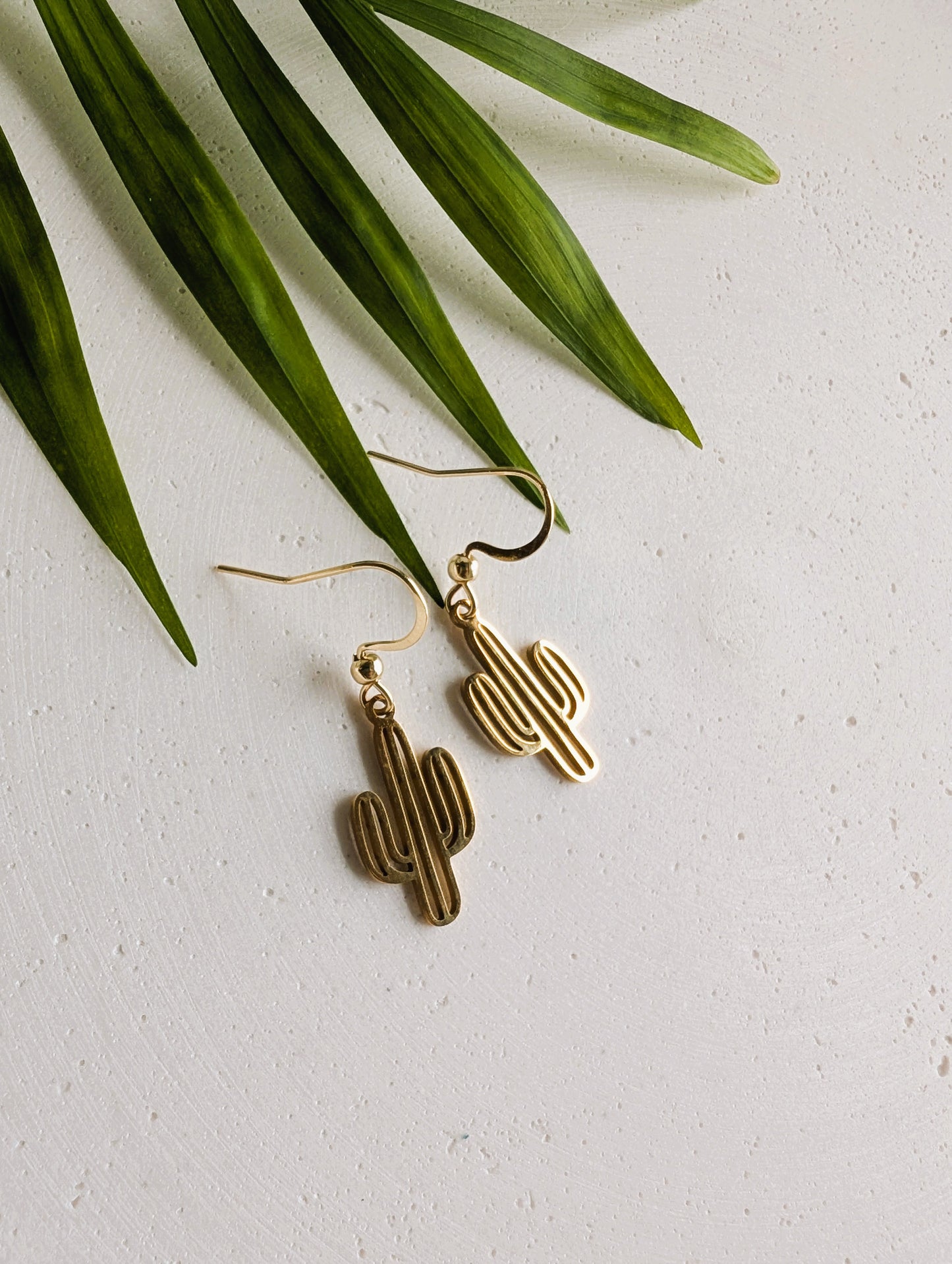 Boucles d'oreilles Cactus