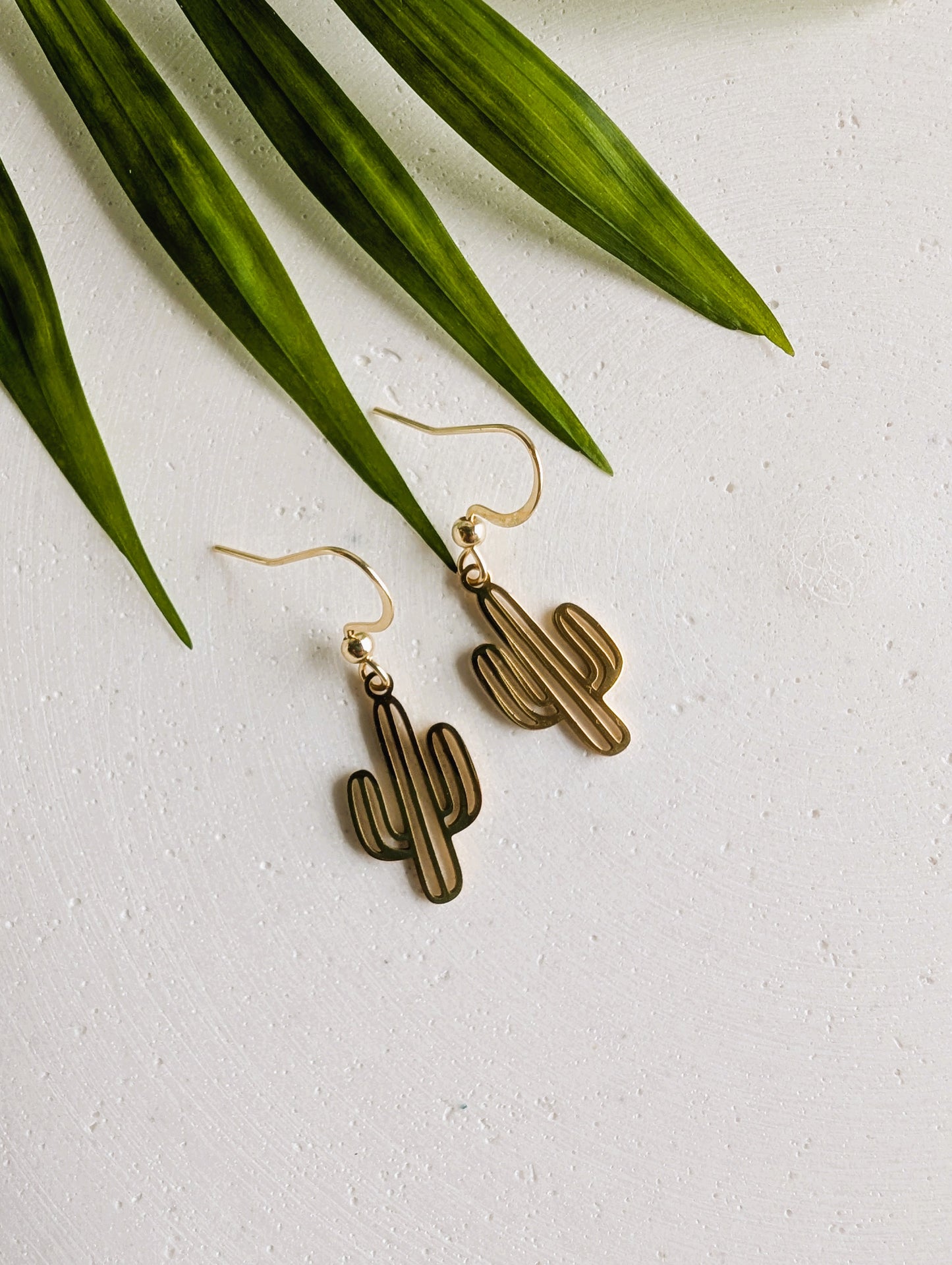 Boucles d'oreilles Cactus
