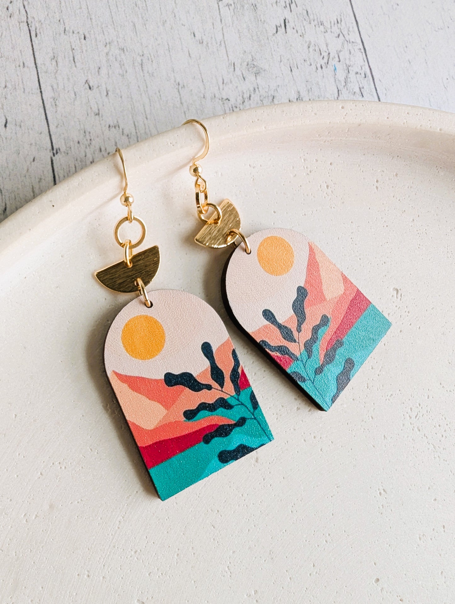 Boucles d'oreilles Sunrise