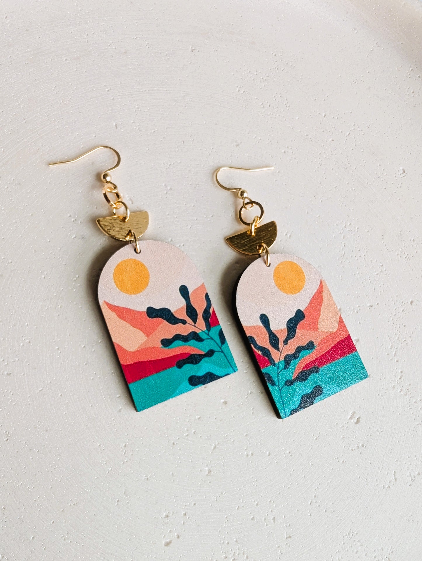 Boucles d'oreilles Sunrise