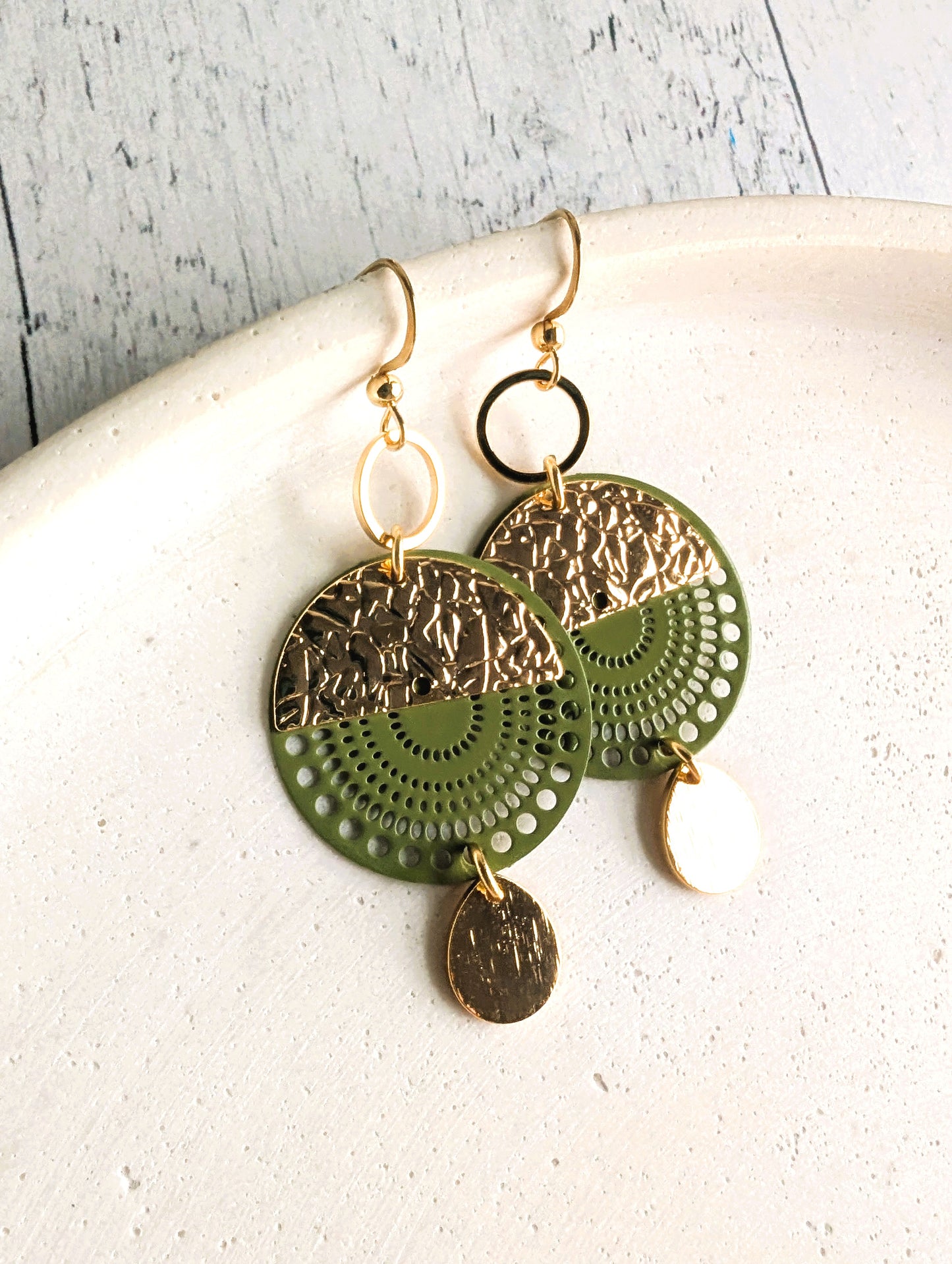 Boucles d'oreilles Yuna - 3 variantes