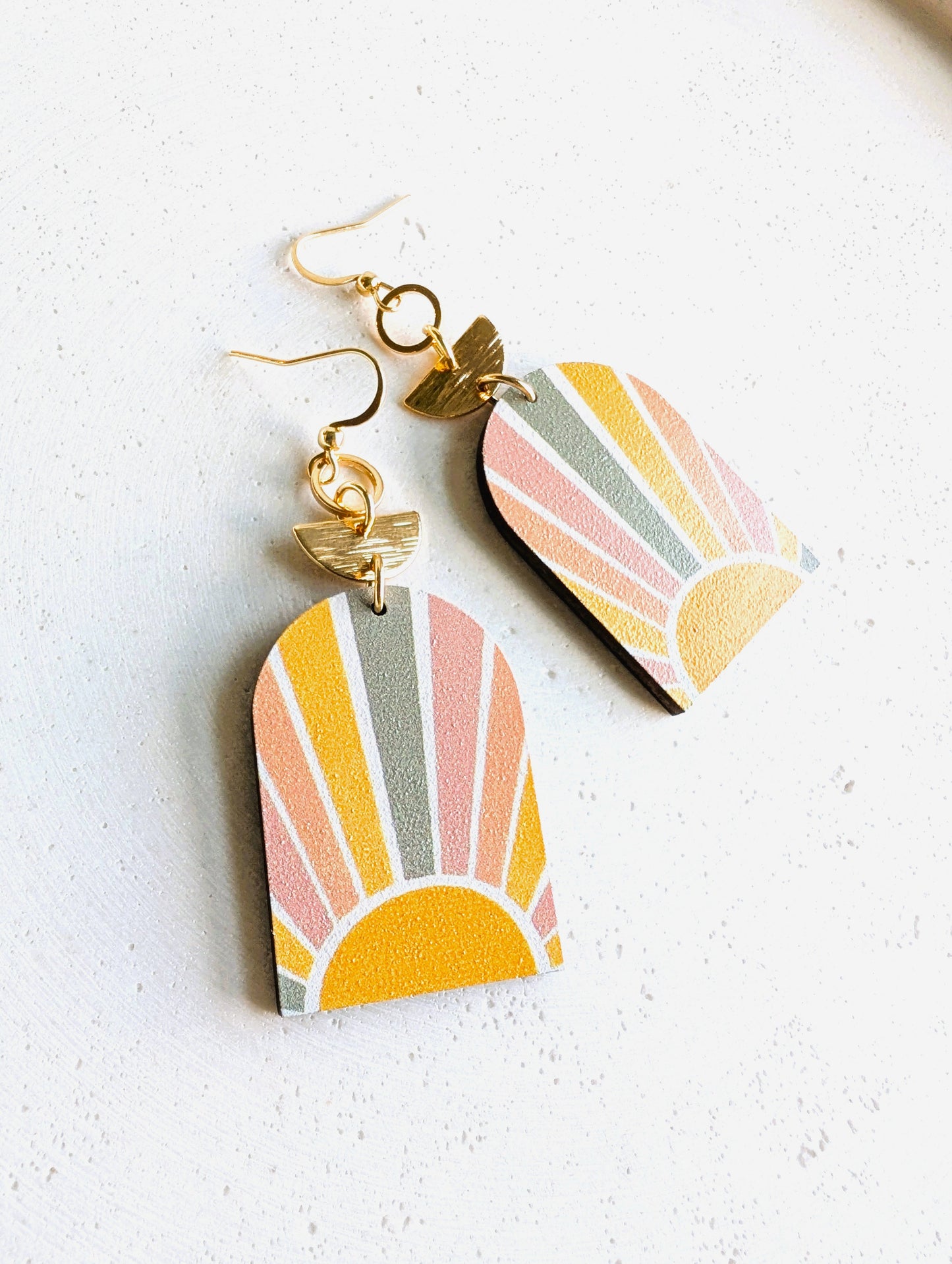 Boucles d'oreilles Golden Hour