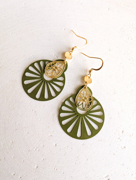 Boucles d'oreilles Kaya - 2 variantes