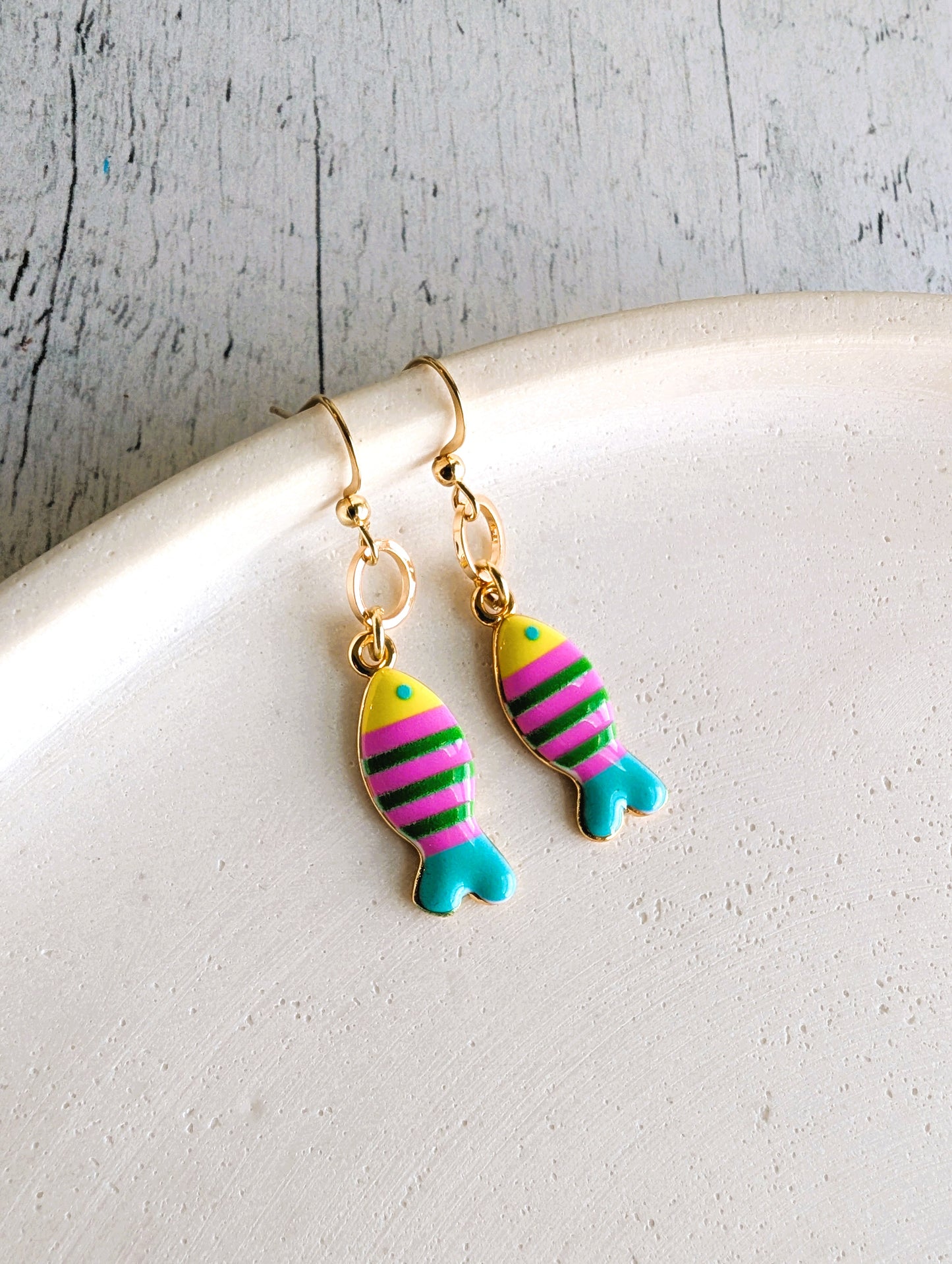 Boucles d'oreilles Poisson - 2 variantes