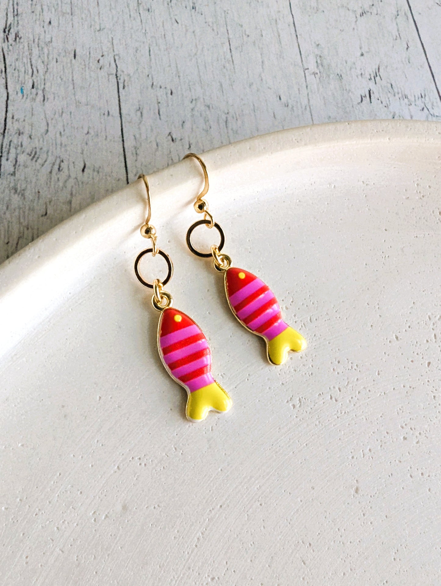 Boucles d'oreilles Poisson - 2 variantes