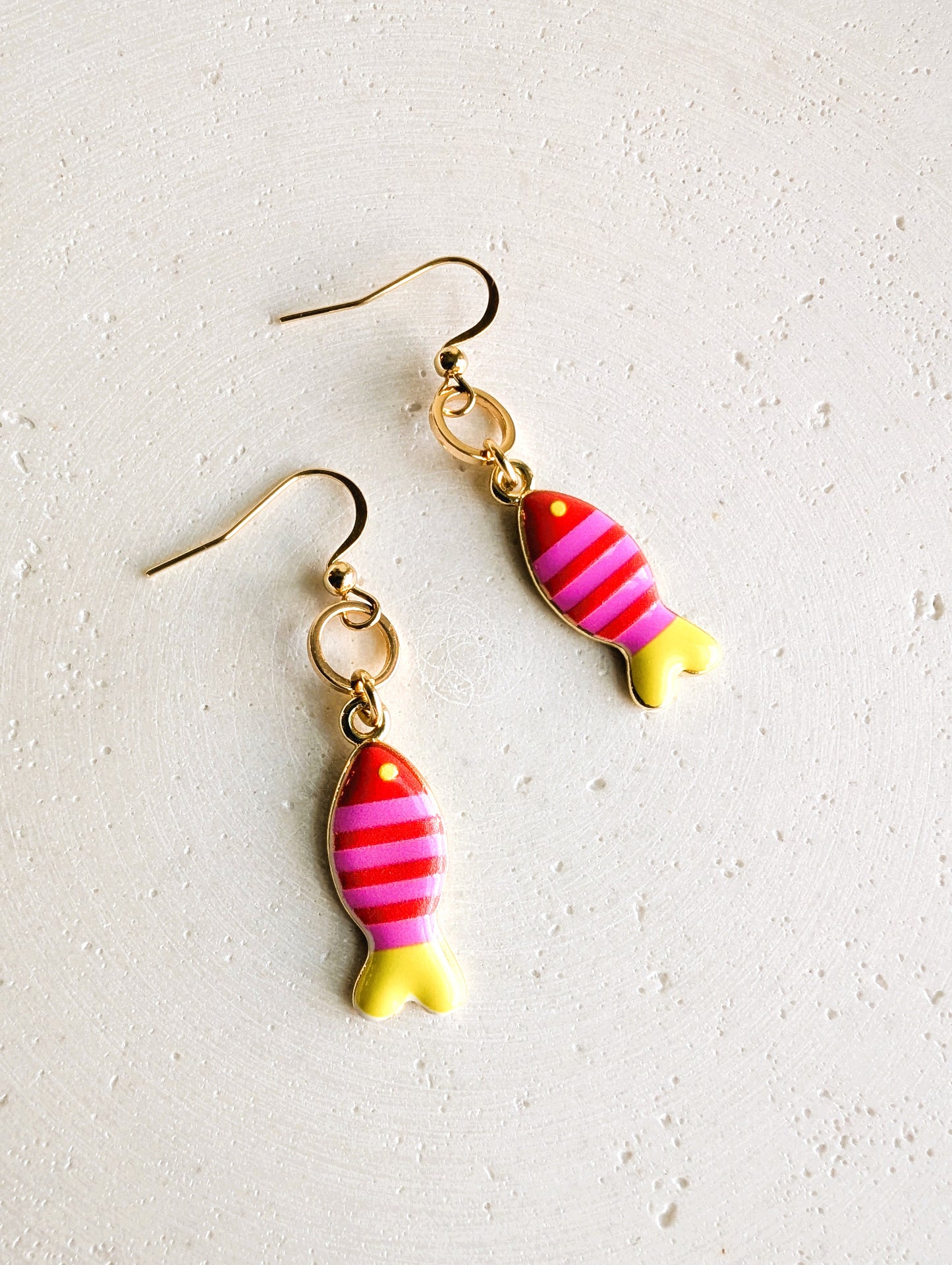 Boucles d'oreilles Poisson - 2 variantes