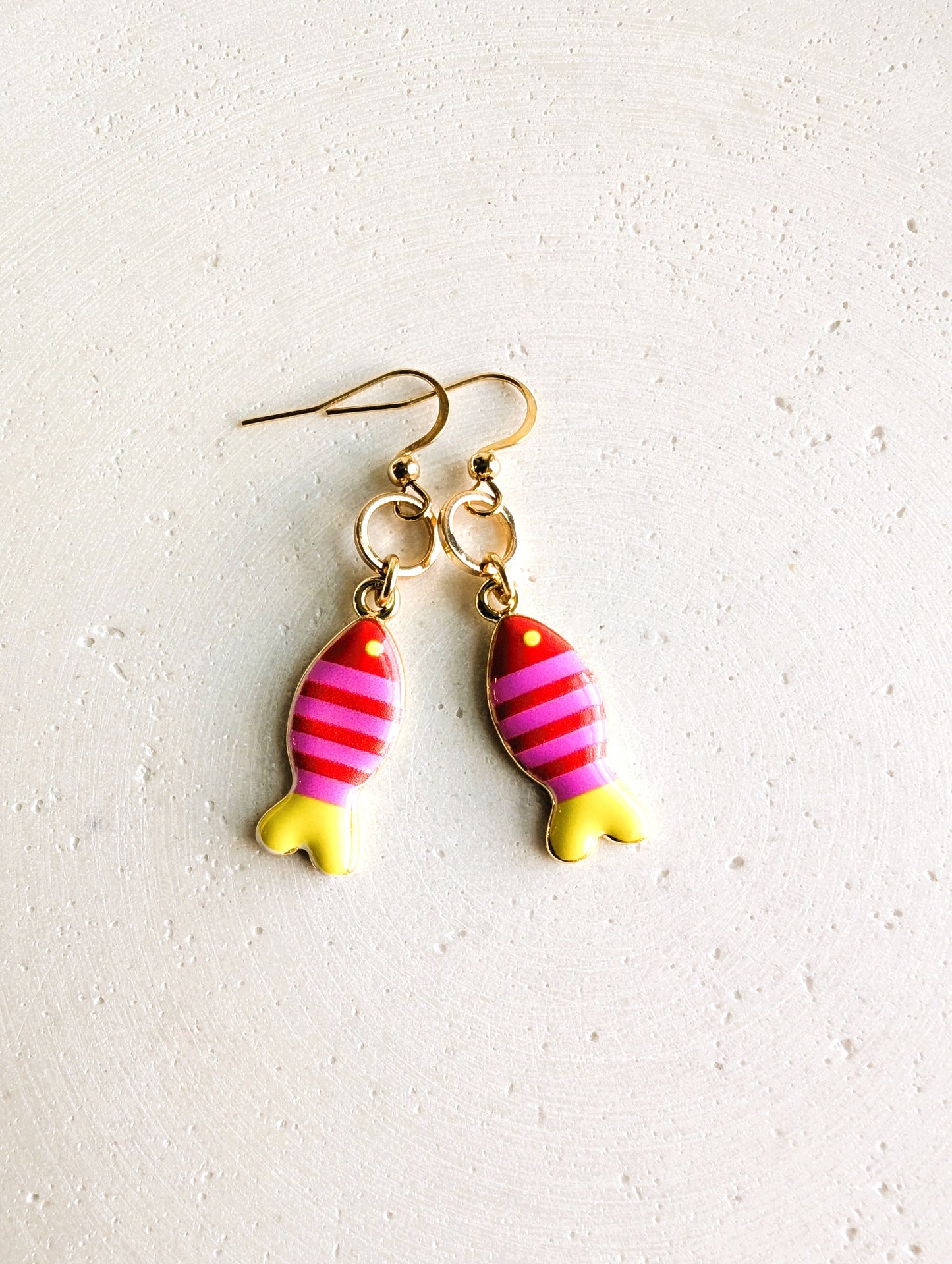 Boucles d'oreilles Poisson - 2 variantes