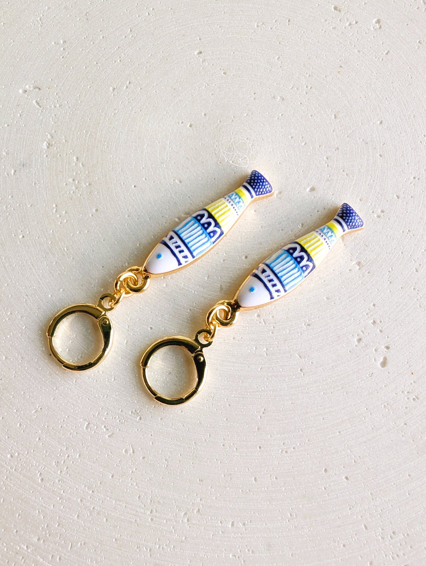 Boucles d'oreilles Sardine