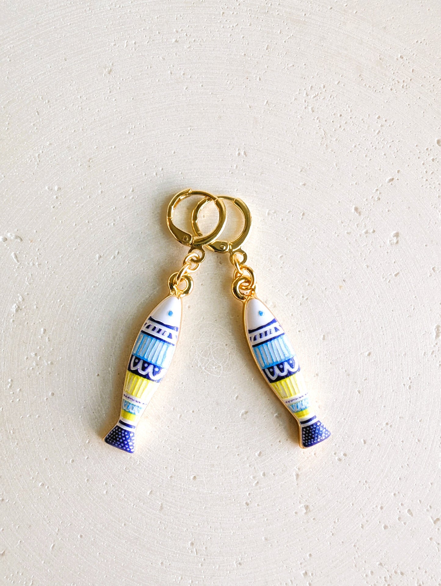 Boucles d'oreilles Sardine