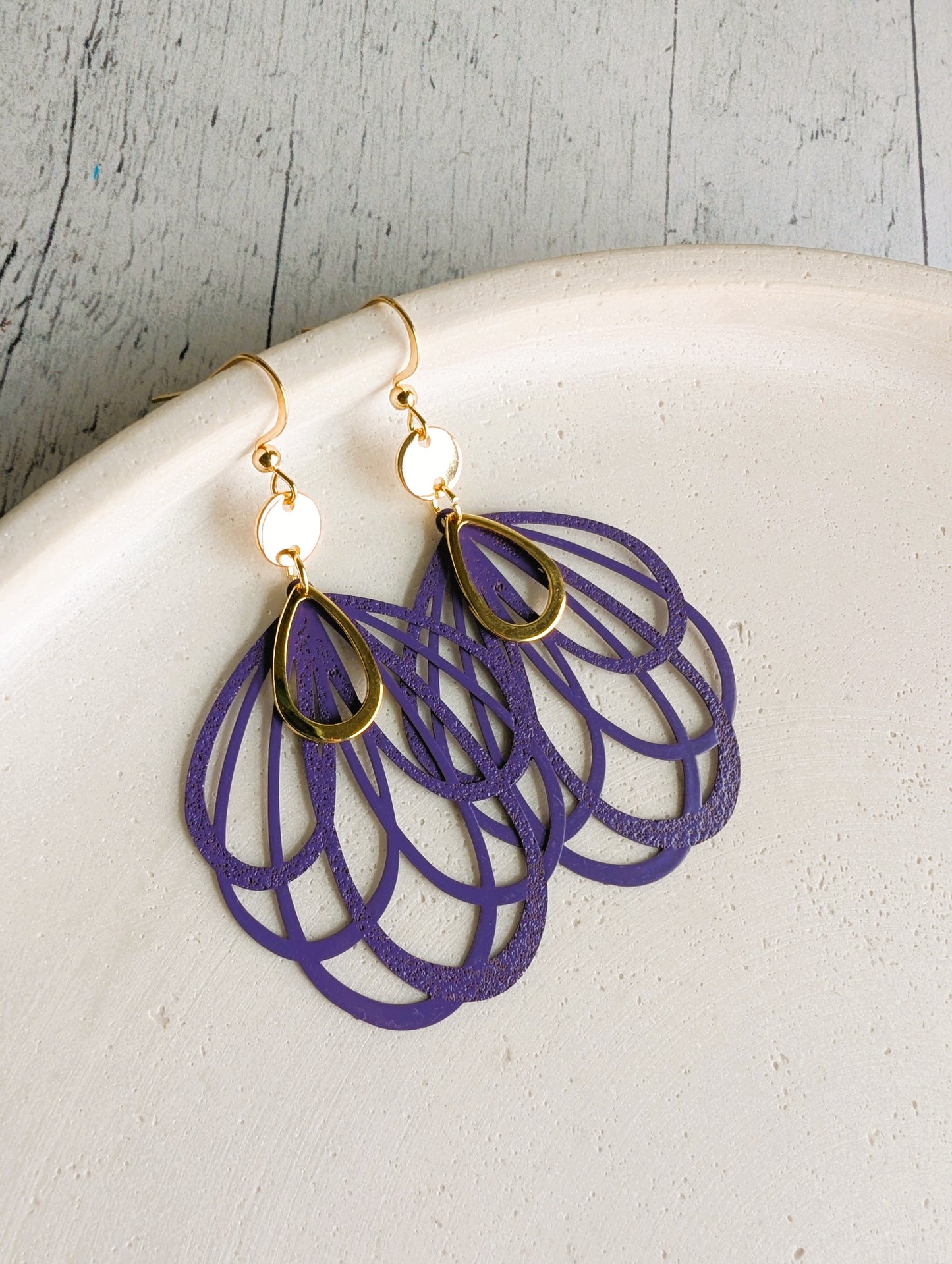 Boucles d'oreilles Naya - 3 variantes