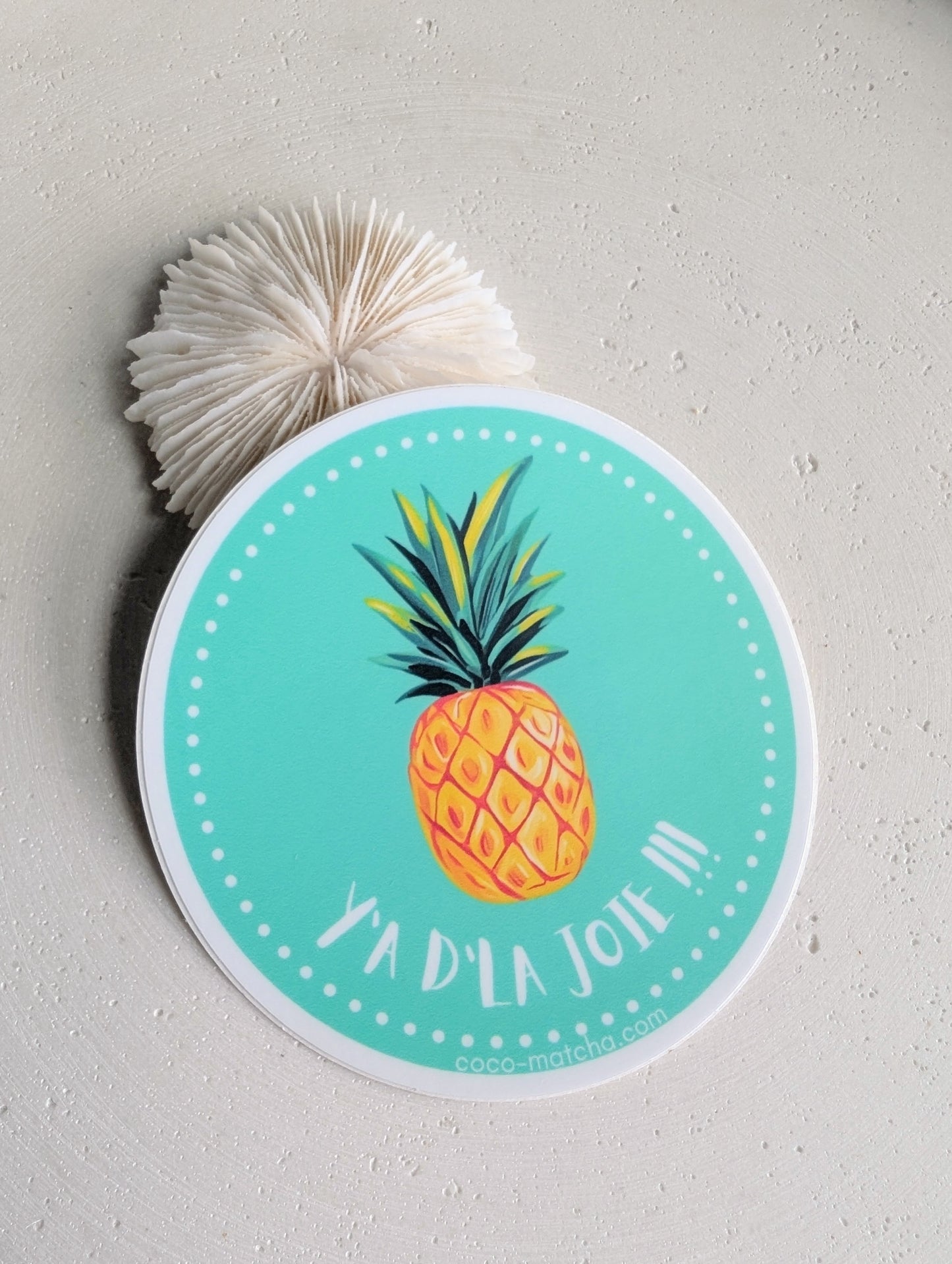 Autocollant Ananas