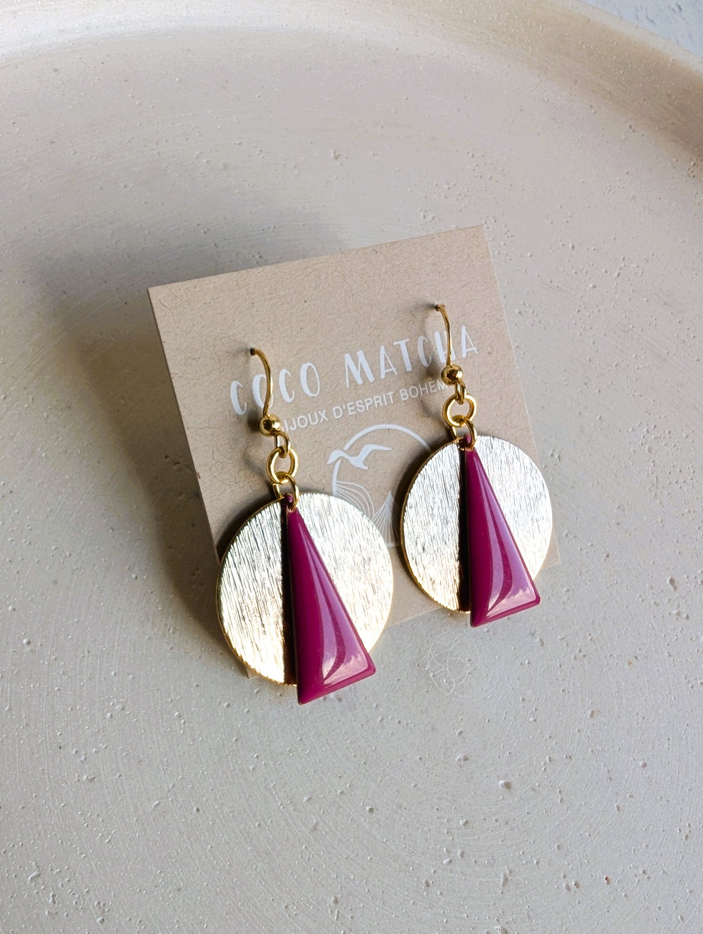 Boucles d'oreilles Clarisse