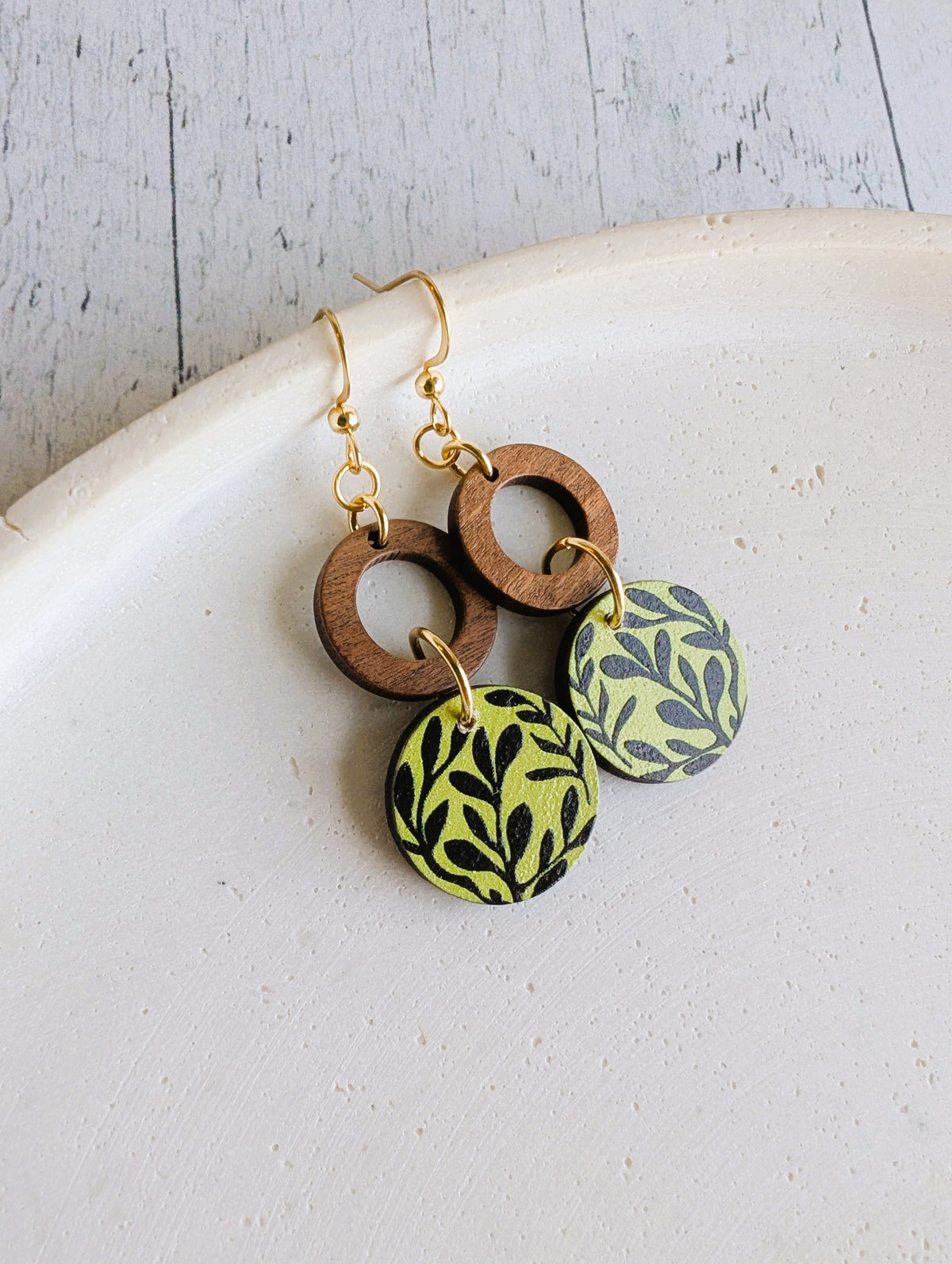Boucles d'oreilles Moss