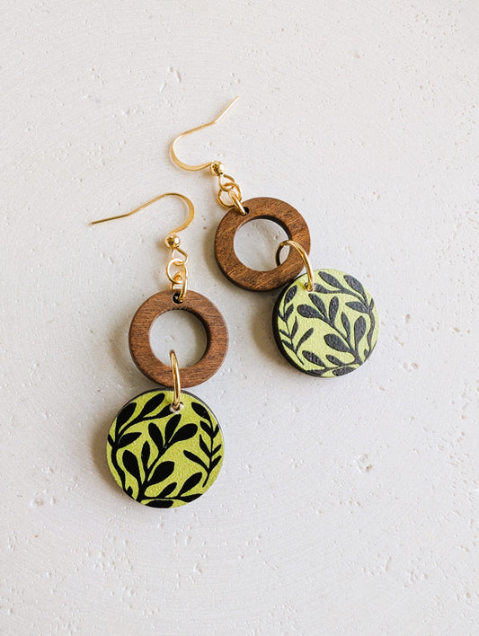 Boucles d'oreilles Moss